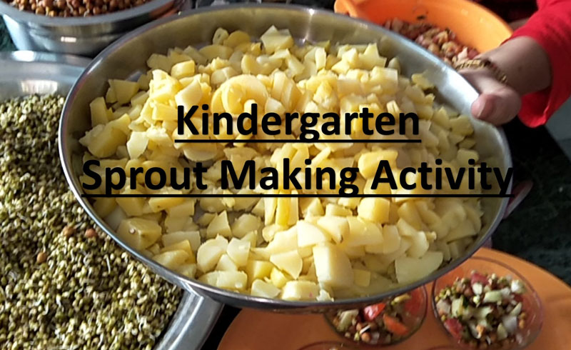 Kindergarten Sprout Making Activity